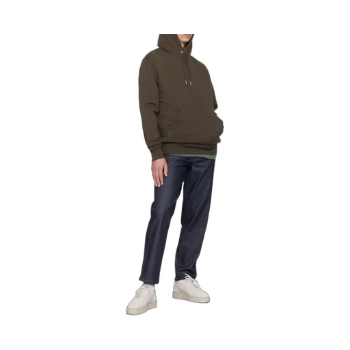 Ami De Coeur Drawstring Long-Sleeved Hoodie