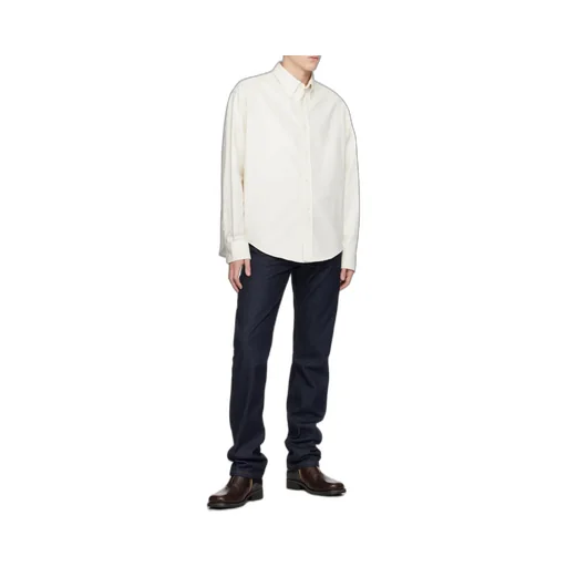 Logo Patch Straight-Leg Jeans