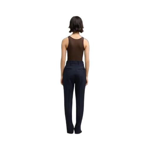 High Waisted Cigarette Trousers
