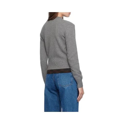Ami De Coeur Buttoned Knitted Cardigan