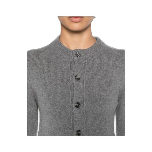 Ami De Coeur Buttoned Knitted Cardigan