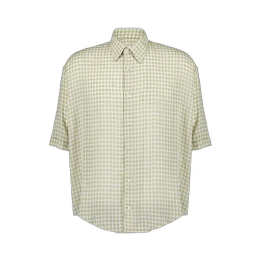 Gingham Short-Sleeve Shirt
