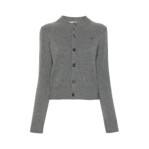 Ami De Coeur Buttoned Knitted Cardigan