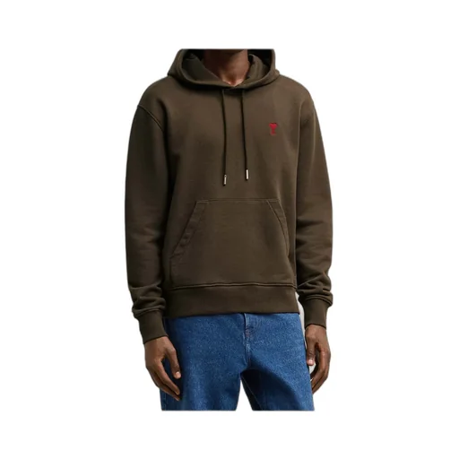 Ami De Coeur Drawstring Long-Sleeved Hoodie
