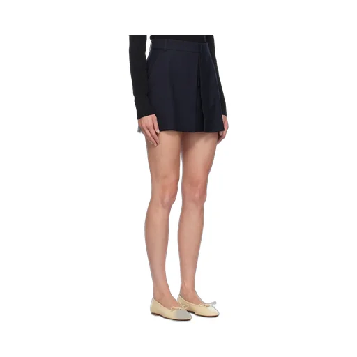 Concealed-Fastened Mini Skirt