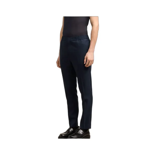 Straight-Leg Tailored Pants