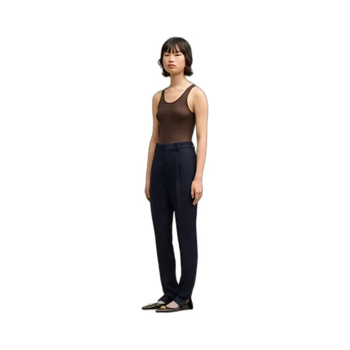 High Waisted Cigarette Trousers