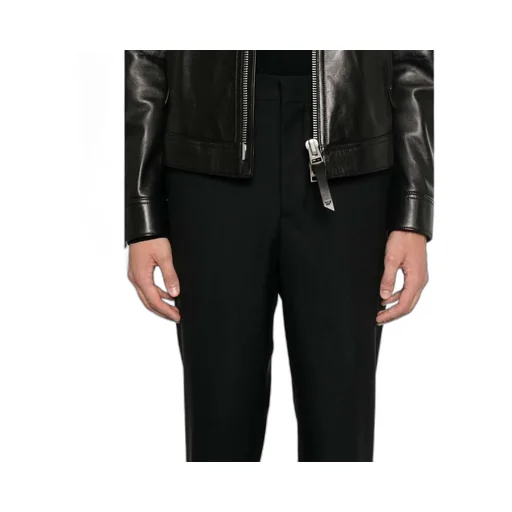 Belt-Loop Casual Pants