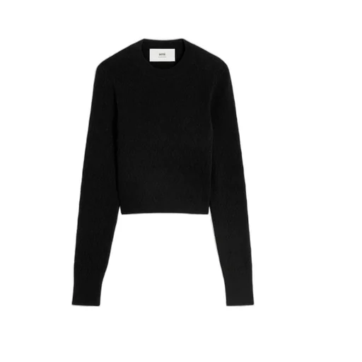 De Coeur Mesh Round-Neck Sweater