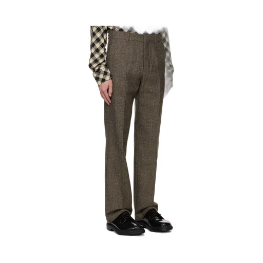 Straight-Leg Tailored Trousers