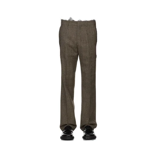 Straight-Leg Tailored Trousers