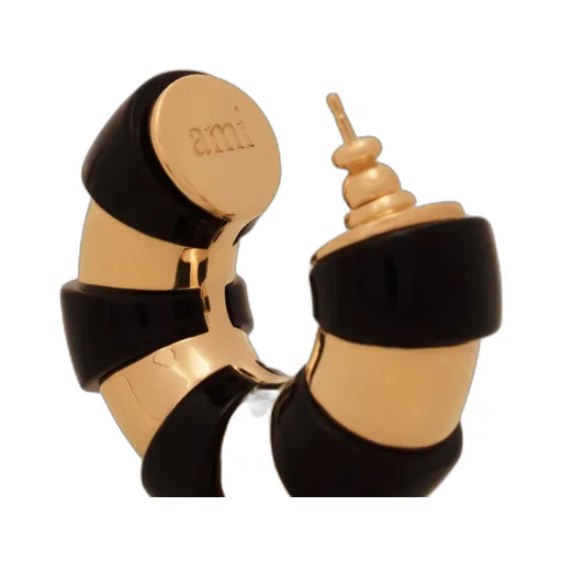 Logo Stripe Earrings