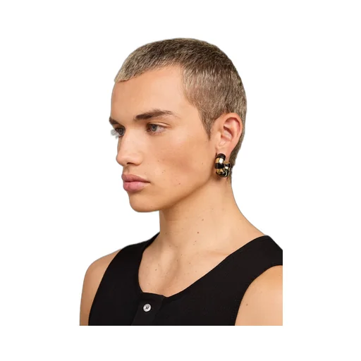 Logo Stripe Earrings