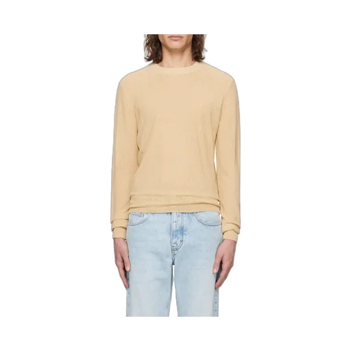 Round-Neck Long-Sleeved Sweater