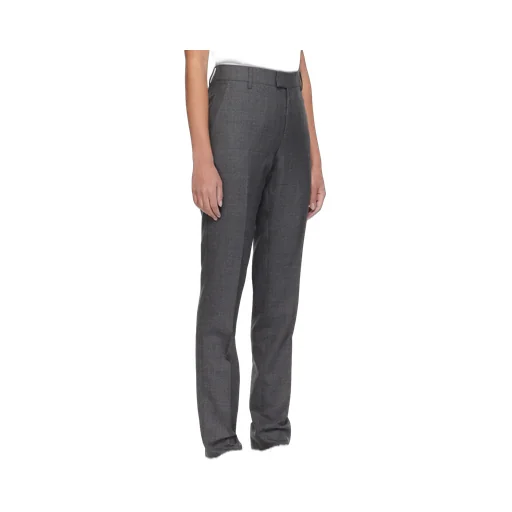 Logo Wool Casual Pants