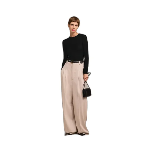 Circle-Necked Sweater