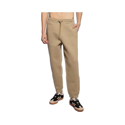 Logo Embossed Drawstring Track Pants