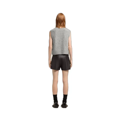 Rib Knitted Vest