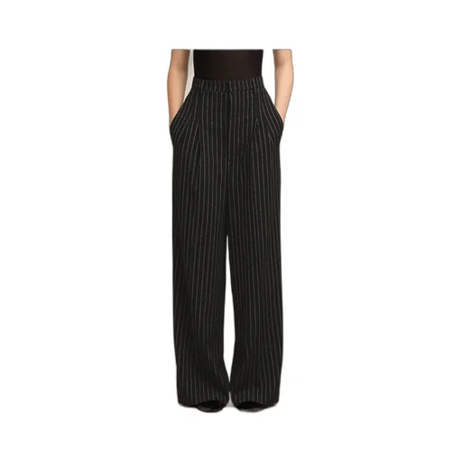 High-Waisted Casual Pants