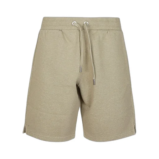 Logo Embroidered Drawstring Knitted Shorts