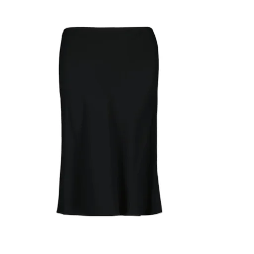 Mid Rise Pencil Midi Skirt