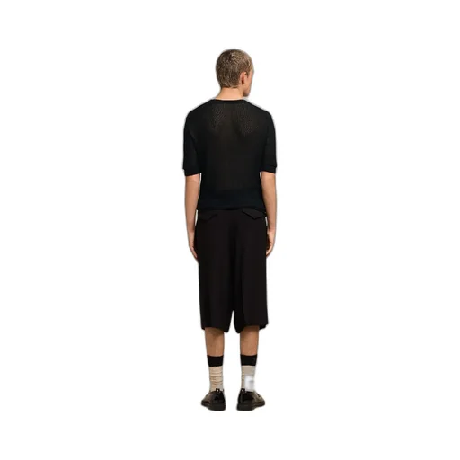 Crewneck Knitted T-Shirt