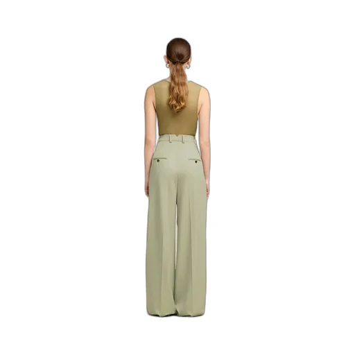 Wide Leg Pleated Pants