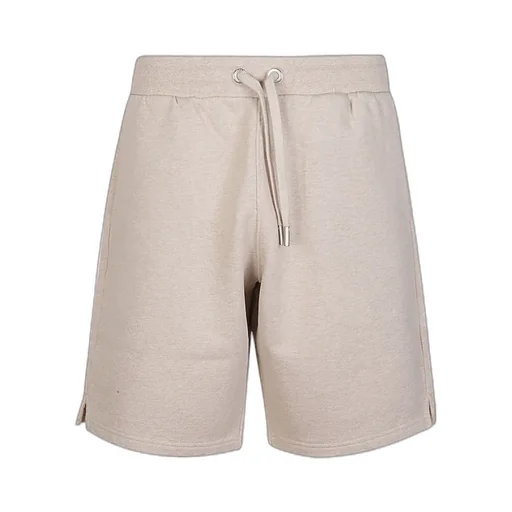Logo Embroidered Drawstring Knitted Shorts