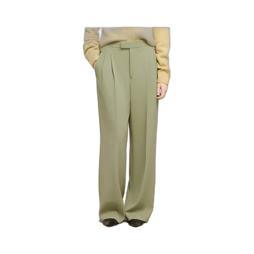 High Waist Straight Leg Pants