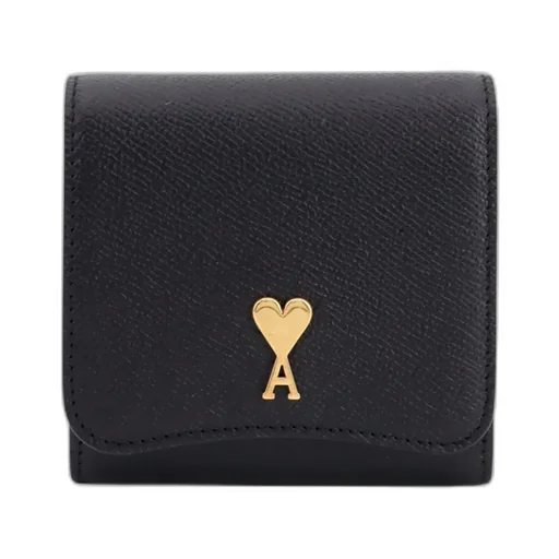 Logo Plaque Tri-Fold Wallet