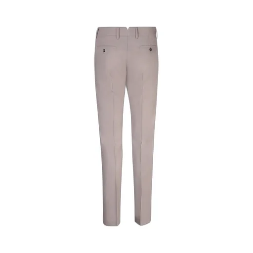 Straight-Leg Tailored Cigarette Trousers