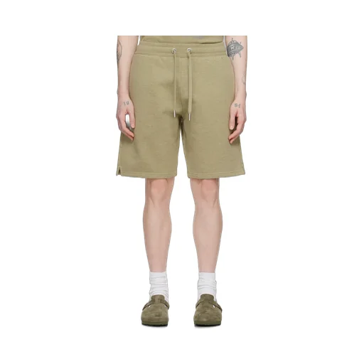 Logo Embroidered Drawstring Knitted Shorts