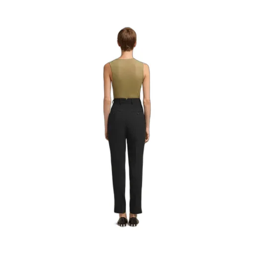 High Waist Cigarette Trousers