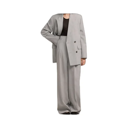 Pleated Wide-Leg Palazzo Pants