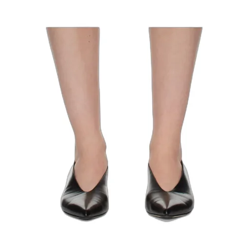 Faille High-Waist Knee-Length Shorts