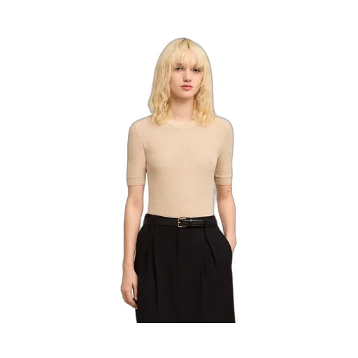 T-Shirt With Round Neck And Short Sleeves