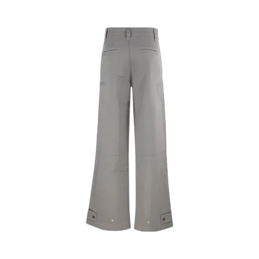 Wide-Leg Virgin Wool Trousers