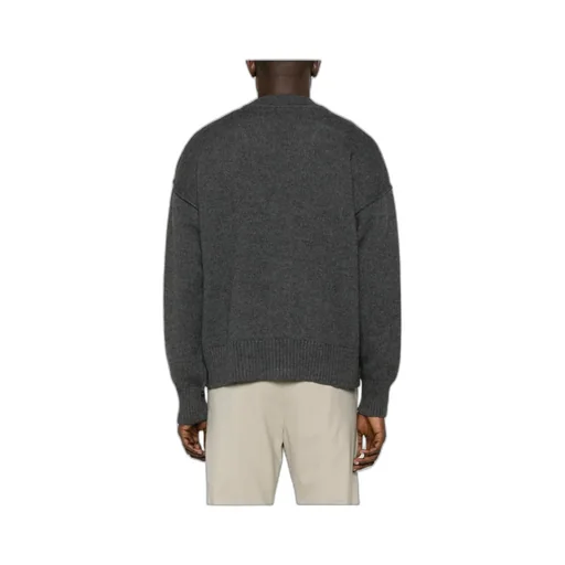 Long-Sleeved Knitted Cardigan