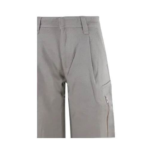 Wide-Leg Virgin Wool Trousers