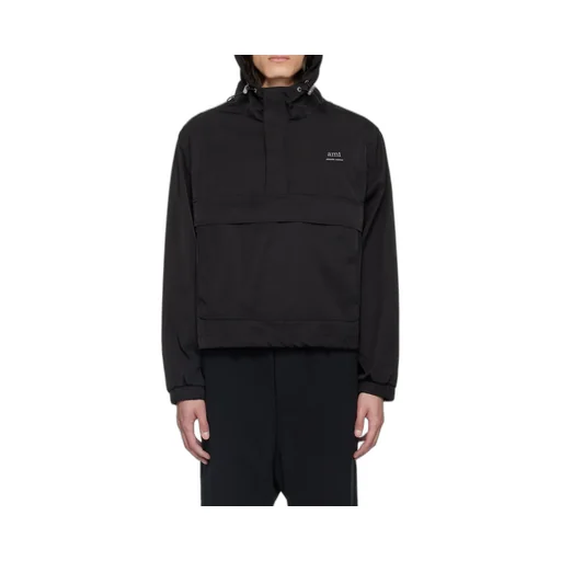 Logo Lettering Hooded Jacket