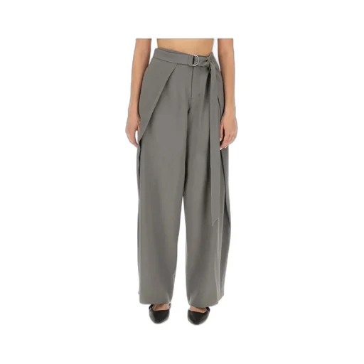 Belted Wide Leg Pants