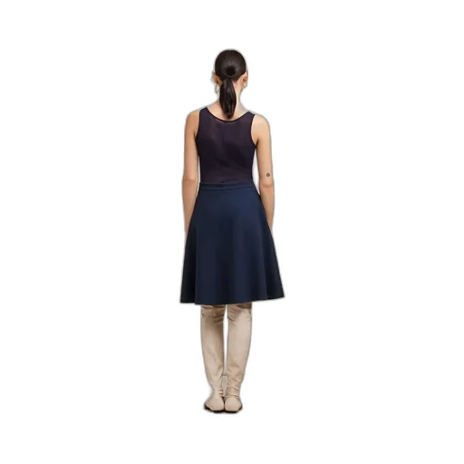 A-Line Wool Skirt