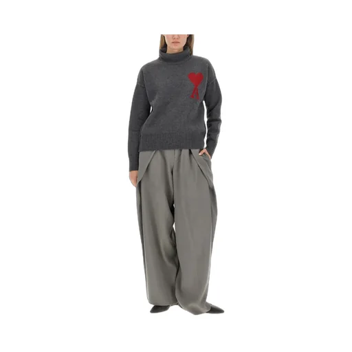 Belted Wide Leg Pants