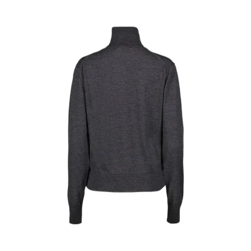 Ami De Coeur High Neck Knitted Jumper