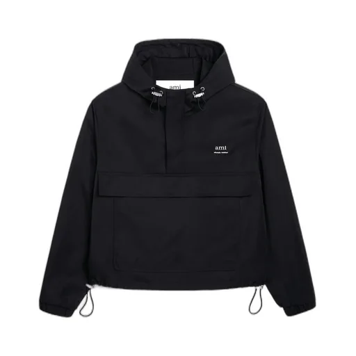 Logo Lettering Hooded Jacket