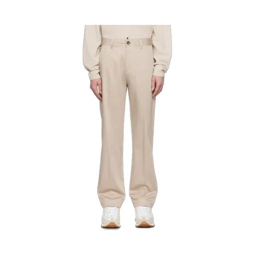 Mid-Rise Cropped Trousers