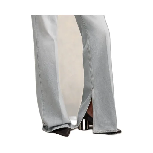 Slitted Flared Jeans
