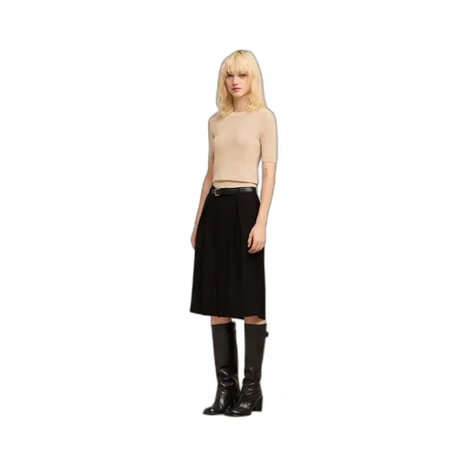 T-Shirt With Round Neck And Short Sleeves