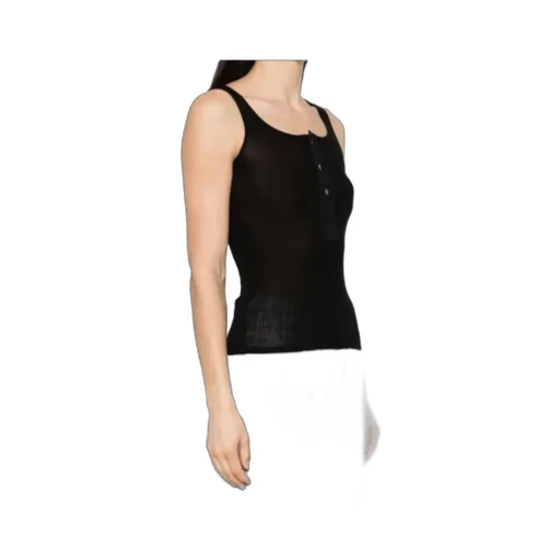 Round-Necked Logo Vest