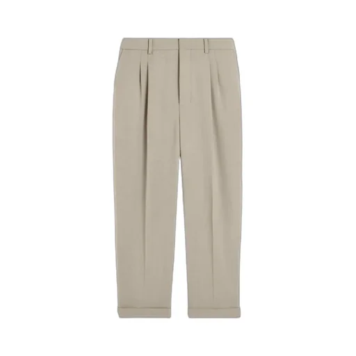 Pleat Detailed Tapered Trousers